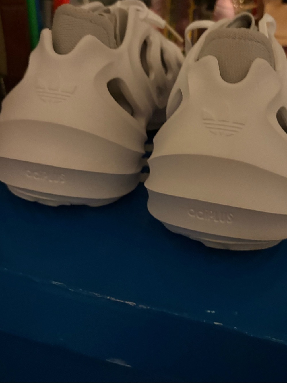 adidas adiFOM Q White Lace-Up Sneakers - Picture 6 of 6